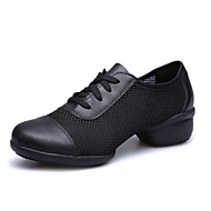 Women s Dance Shoes Sneakers Fashion Womens Leather With Net Upper Dance Sneakers Women s Dance Shoes Sneakers