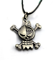 Plus daccessoires Inspiré par One Piece Cosplay Anime Accessoires de Cosplay Colliers Argenté Alliage