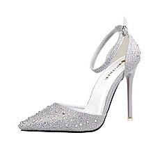 Chaussures Femme,Mariage / Habillé / Soirée Evénement,Noir / Rose / Argent
