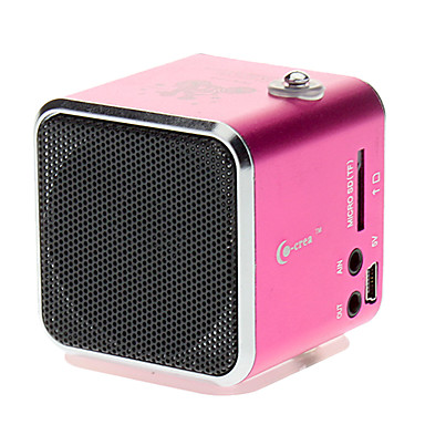 Digital Speaker with SD,TF,USB,FM Supported(Pink, Blue)