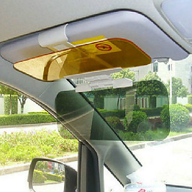 Car Day And Night Anti-Glare Goggles Night Vision Driving Mirror Sun Visors