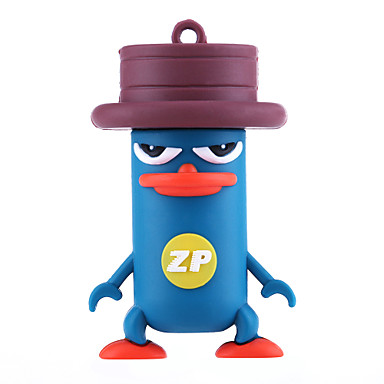 ZP Cartoon Platypus Character 16GB USB Flash Drive