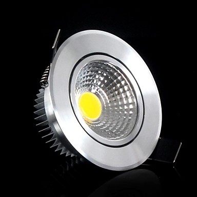 5W 400-500LM 3000-3500K Warm White Color Support Dimmable COB LED Panel Lights LED Ceiling Lights(220V)