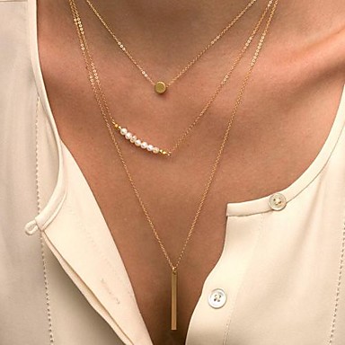 European Multilayer Pearl Necklace