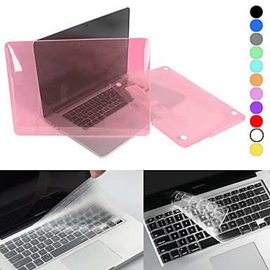 Hat-Prince Matte Hard Protective PC Full Body Case and Keyboard Film for MacBook Pro 13.3