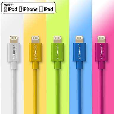 E-Tmatch MFI Extra Long High Performance Lightning Cable