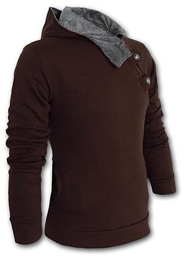 hoodie under button up